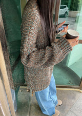 Dミックスオーバーニット / ASCLO D Mix Over Knit (3color)