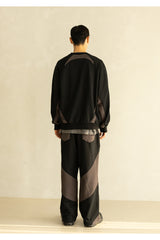 MN DART SPORTY REVERSE SWEAT SHIRTS MFHCR001-BK