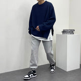 BL サイドジップアップニット/BL Side Zip-Up Knitwear (4 colors)