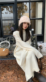 ケープポーラーロングニットドレス / Cape Polar Long Knit Dress
