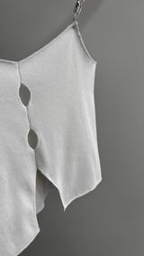 チェーンノースリーブトップ/CHAIN SLEEVELESS TOP