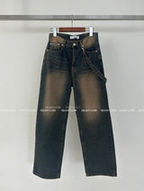 Crow's Belt SET Wide Jeans