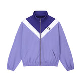 ロゴジップアップジャケット/0 3 CT logo zip-up jacket - VIOLET