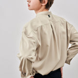 オーバーフィットプルオーバーシャツ/Overfit Pullover Shirts S58 Beige