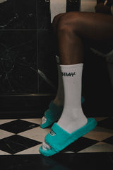グッドデイファリーサンダル/G'day furry sandals (mint)