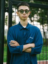 DAKYAM 2023 A/W フットボールパターンサッカールーズクールドライスポーツシャツ