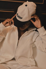 グッドデイコーデュロイボールキャップ/G'day coduroy ballcap(white/black)