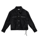 [MADE/UNISEX] ルーシッドアイレットデニムジャケット