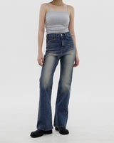 No.7089 マイルブーツカットデニムパンツ/No.7089 Mile bootcut denim pants