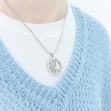 ロゴペンダントネックレス / Logo pendant necklace