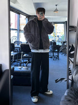 overfit wellon kara mink loosefit jumper