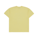 DIN2LS クリーチャーレタリングショートスリーブTシャツ (YELLOW)