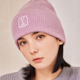 VA 3D Square Beanie / Coral