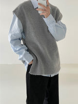 Scotland side-line cut knit 
