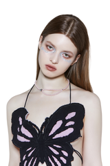 Two ways pearl necklace