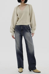スモッグデニムパンツ / no.1835 smog denim pants