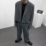 モアクロップダブルジャケット/CR More Crop Double Jacket (Set - Up / 2 Color)