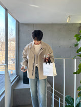 ヒデンバンディングデニムパンツ / [High quality] Hidden banding denim pants