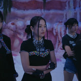 0012 [TAEYEON, REDVELVET PICK] Multi shape zirconia choker