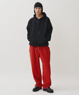 WIDE SWEAT PANTS (RED)
