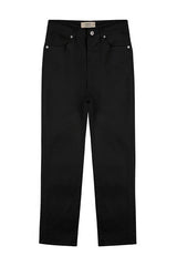フラットクロップジーンズ / FLAT CROP JEANS / SLIM STRAIGHT PANTS