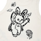 ウィティーバニープラネットエクスプローラーベスト／WITTY BUNNY PLANET EXPLORER VEST [IVORY]