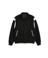 STACK LOGO VARSITY JACKET