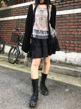 ロマンティックルースツイストショールカーディガン