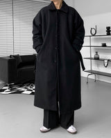 メゾンウールマックコート/SK Maison Wool Mac Coat (2 colors)