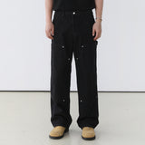 RIVET CARPENTER BLACK DENIM