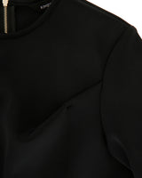 ピンタックジャージートップ / Pintuck Jersey Top _ Black