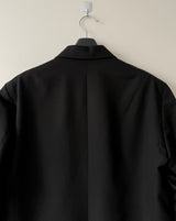 French 3 button set up blazer