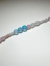 aqua pink Necklace