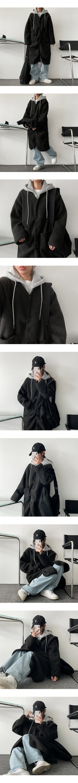 WINDS Wool Dumble Soft Long Coat