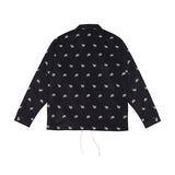 ペイズリーロゴコーチジャケット / PAISLEY LOGO COACH JACKET black