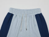PEACE STRING HALF SWEATPANTS (DARK BLUE)