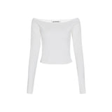 【MADE】パイロット 2WAYオフショルダー長袖Tシャツ