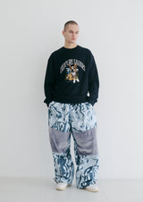 ラッキージャングルクルーネック / BSR2223FWPO067 LUCKY JUNGLE CREWNECK NAVY