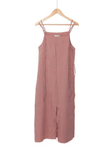 ロングスリットスリーブレスドレス / long slit sleeveless dress