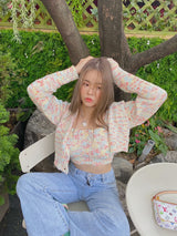 cotton candy cardigan set (6686090297462)