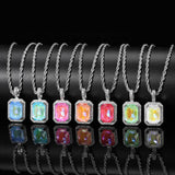 NEON DIAMOND NECKLACE (6652494577782)