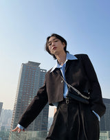 FOR YOU , ワイドバールンシャツ/[Plan-Made] Collared Shirt