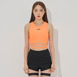 ストリングクロップスリーブレス/string crop sleeveless(9218)