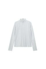 [23SS LSD COLLECTION] グリッドロゴロングスリーブタートルネック / [23SS LSD COLLECTION] ﻿Grid Logo Long Sleeve Turtleneck
