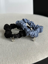 mini pleats scrunchie - 4set