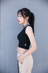ファモスオフクロップトップ / TOP(5852) Famos Off Crop Top
