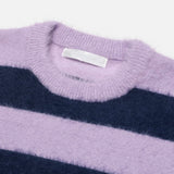 [premium] angora stripe knit