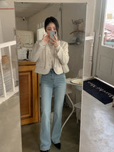 ND Semi Slim Bootcut Denim Pants