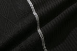 ミックスニットカーディガン / MIXED KNIT CARDIGAN_BLACK