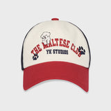 ザマルチーズクラブカラーブロックボールキャップ / The maltese club color block ball cap